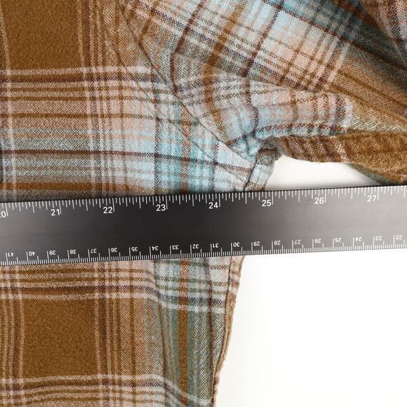 Pendleton Mens XL Mason Button Down Long Sleeve Flannel Shirt 100% Cotton - Picture 4 of 10